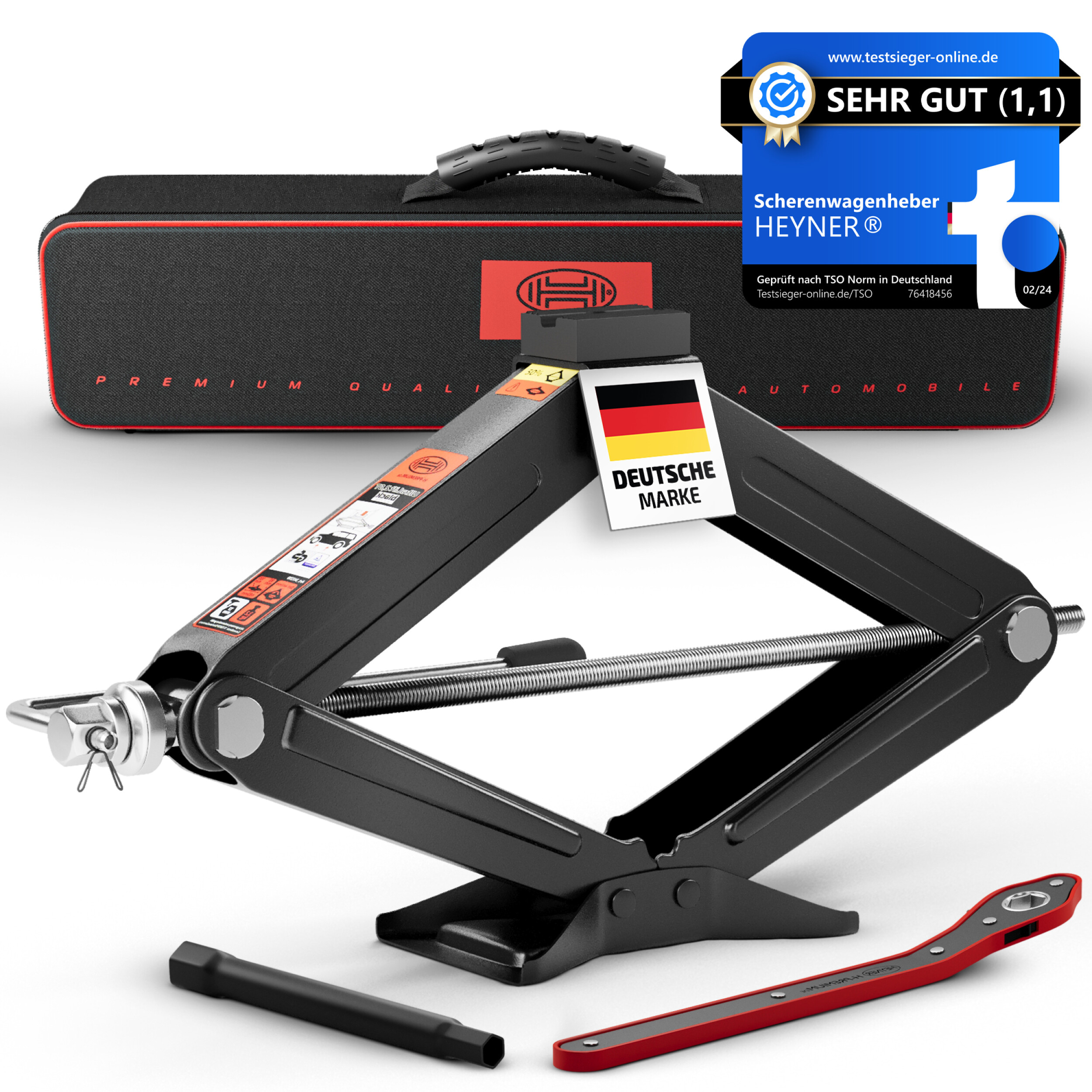 Scherenwagenheber SUV "Black Edition" | HEYNER® UltraLift L PRO