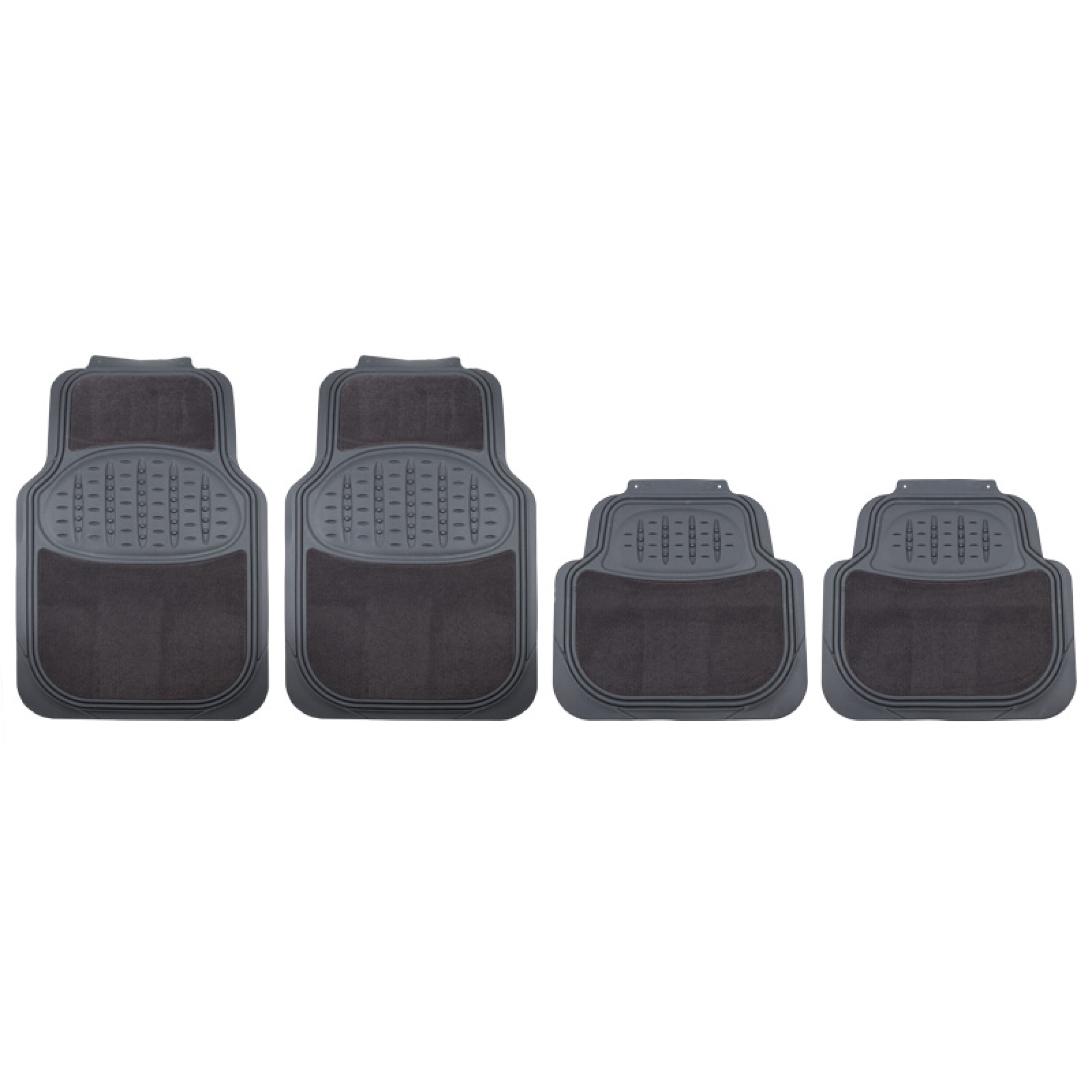 Fußmatten mit Teppich UNIVERSAL 4er-Set | HEYNER® ProtectionStar PRO
