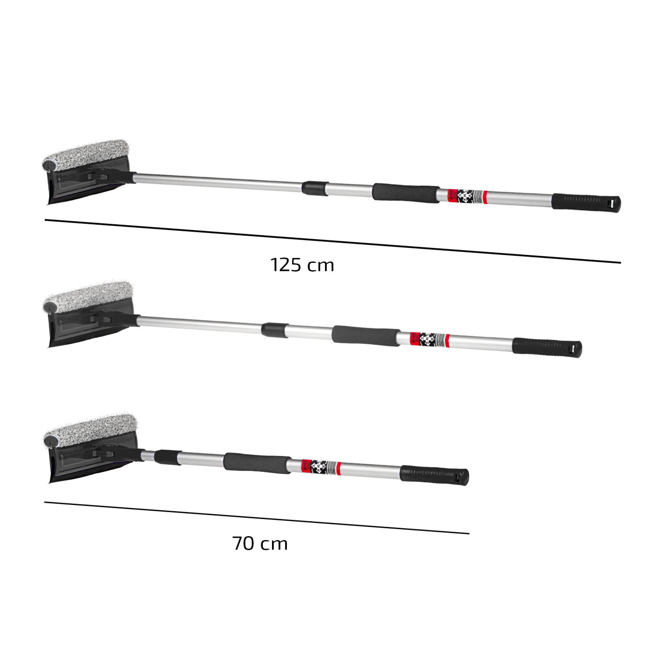 Premium Scheibenreiniger INSECT Alu faltbar + Teleskop | HEYNER® Insect Cleaner XL PRO