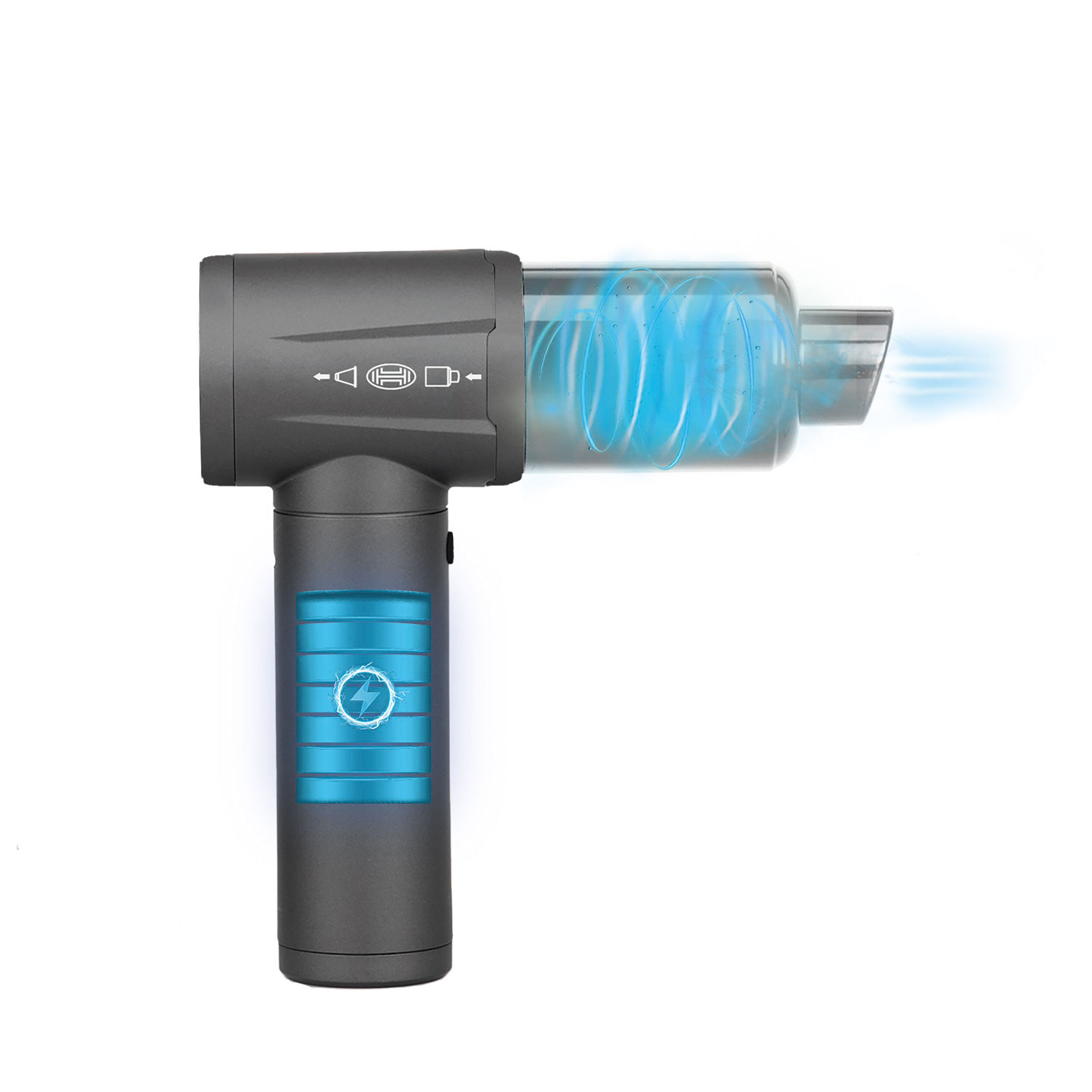 Premium Akku Staubsauger 6.000 Pa | HEYNER® 2in1 VacuDuster Pro