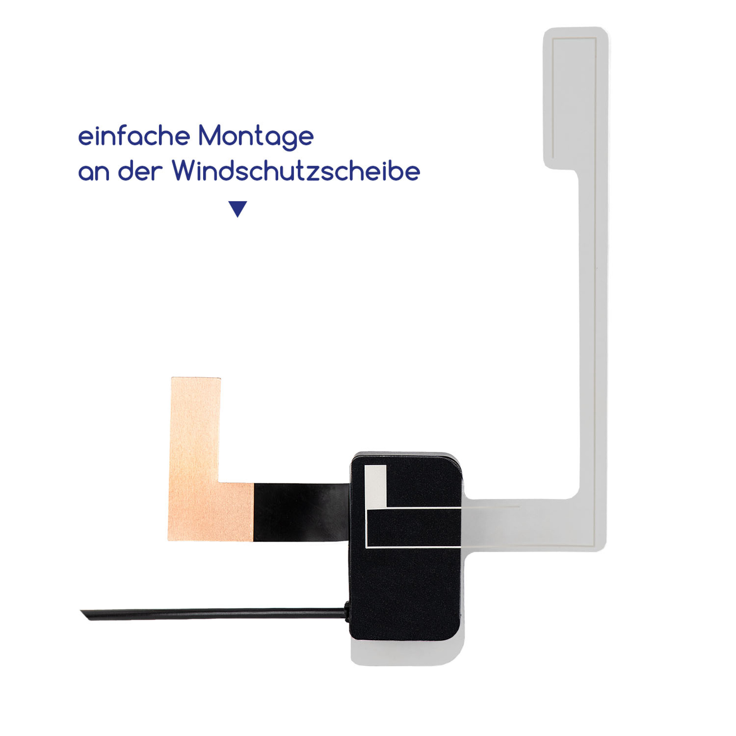 Scheibenantenne DAB+ | alca® Antenne Aktiv