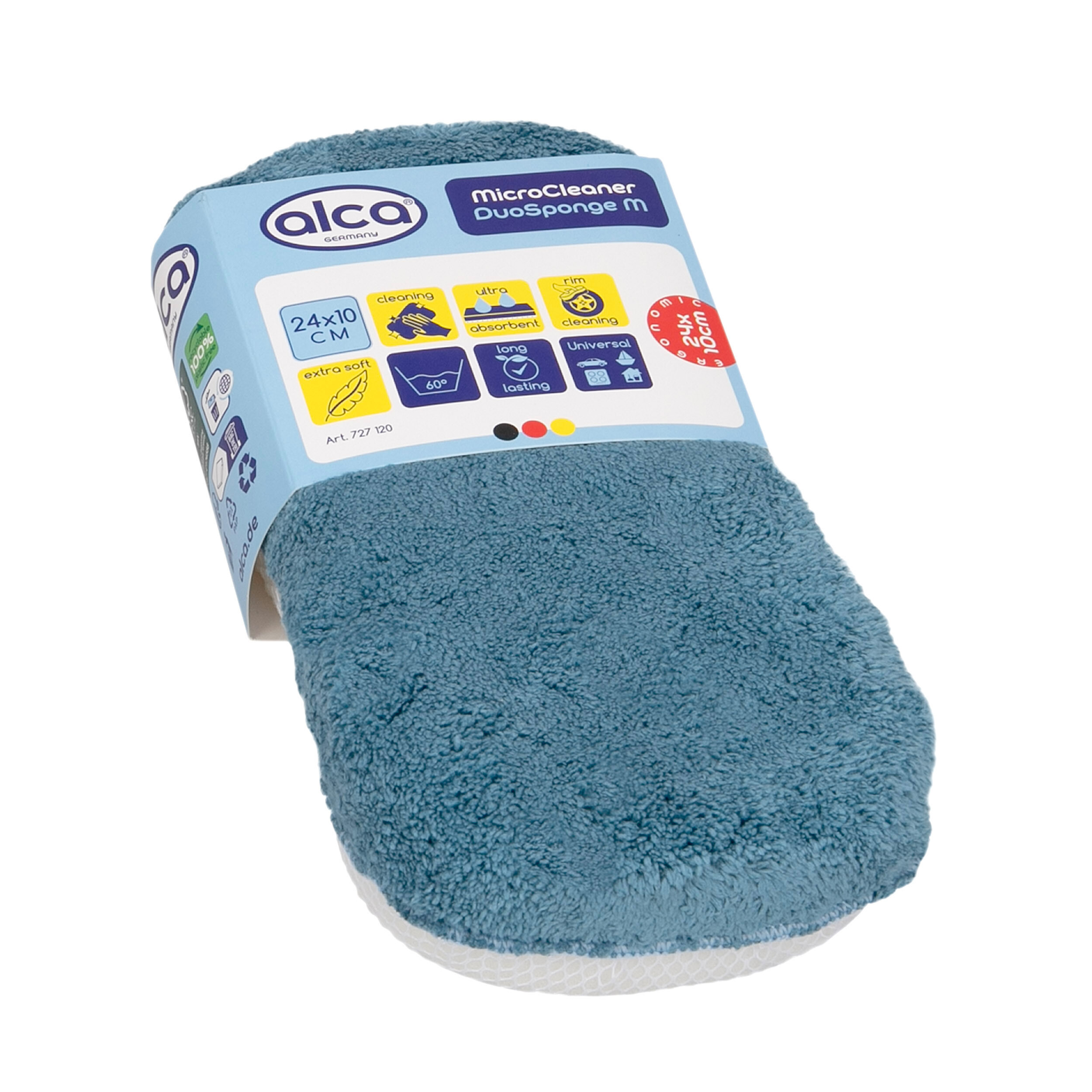 Mikrofaserschwamm 8-förmig | alca® MicroCleaner DuoSponge M