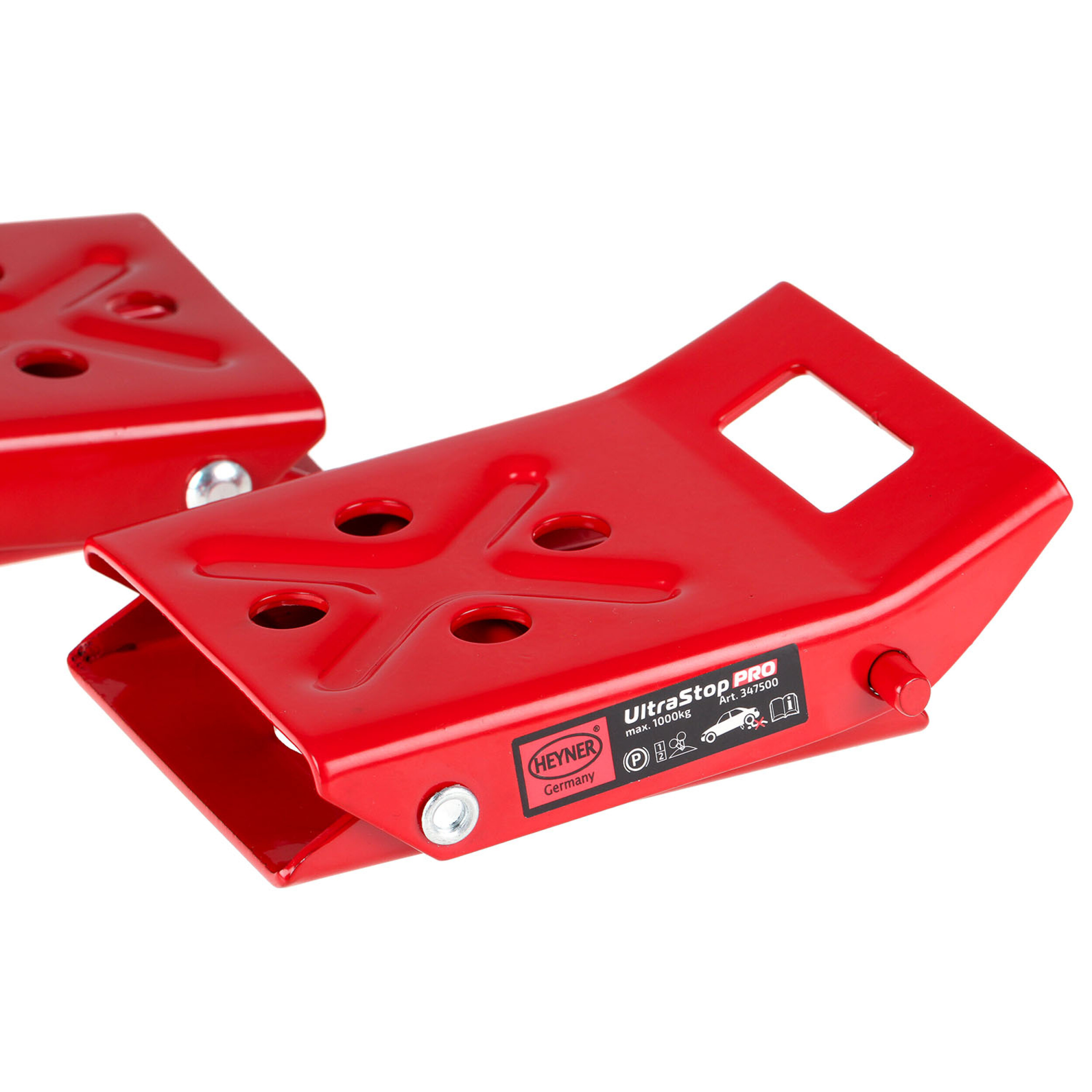 Unterlegkeil 1000kg 2er-Set | HEYNER® UltraStop PRO