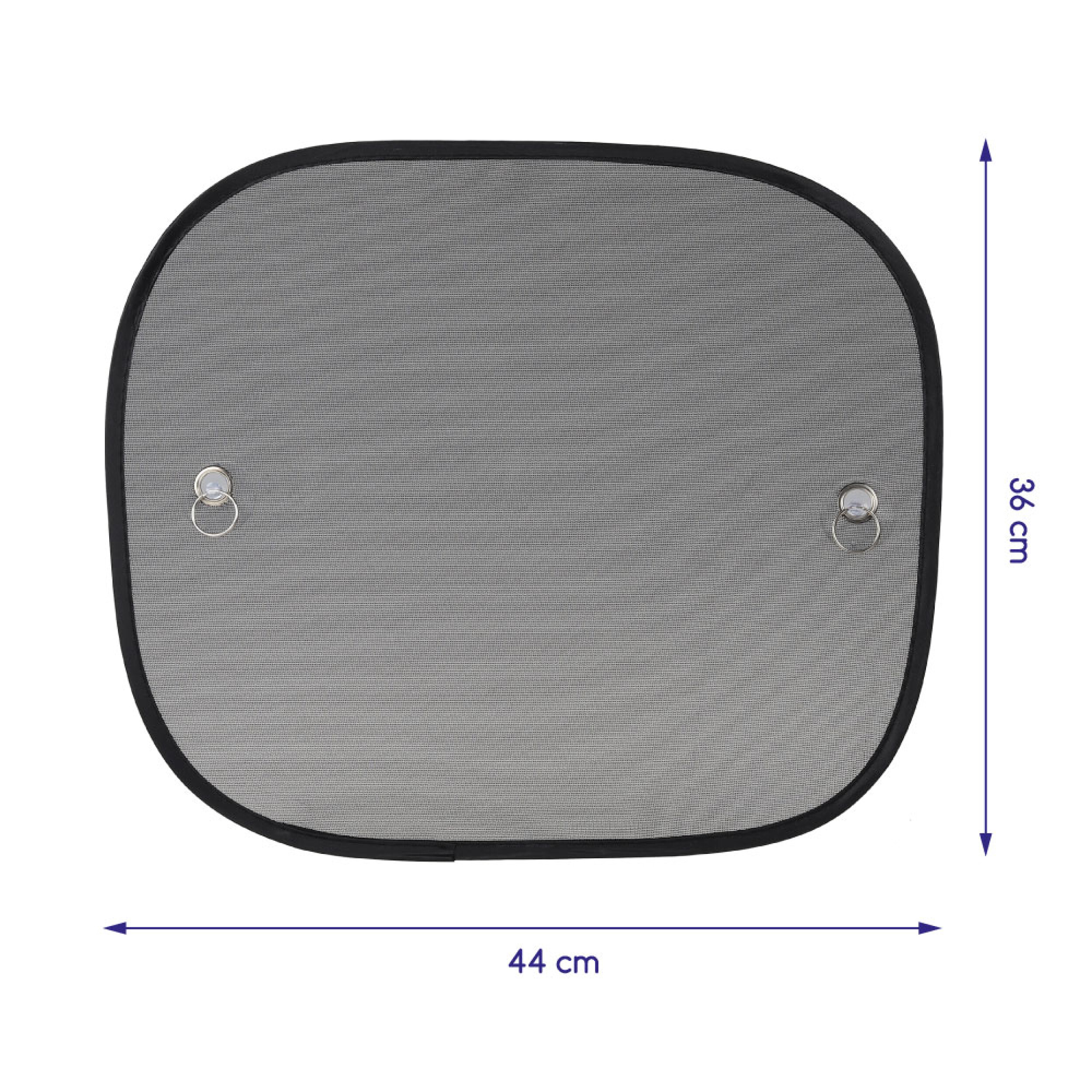Auto-Sonnenschutz 44x36cm 2er-Set | alca® UV Protect Fix