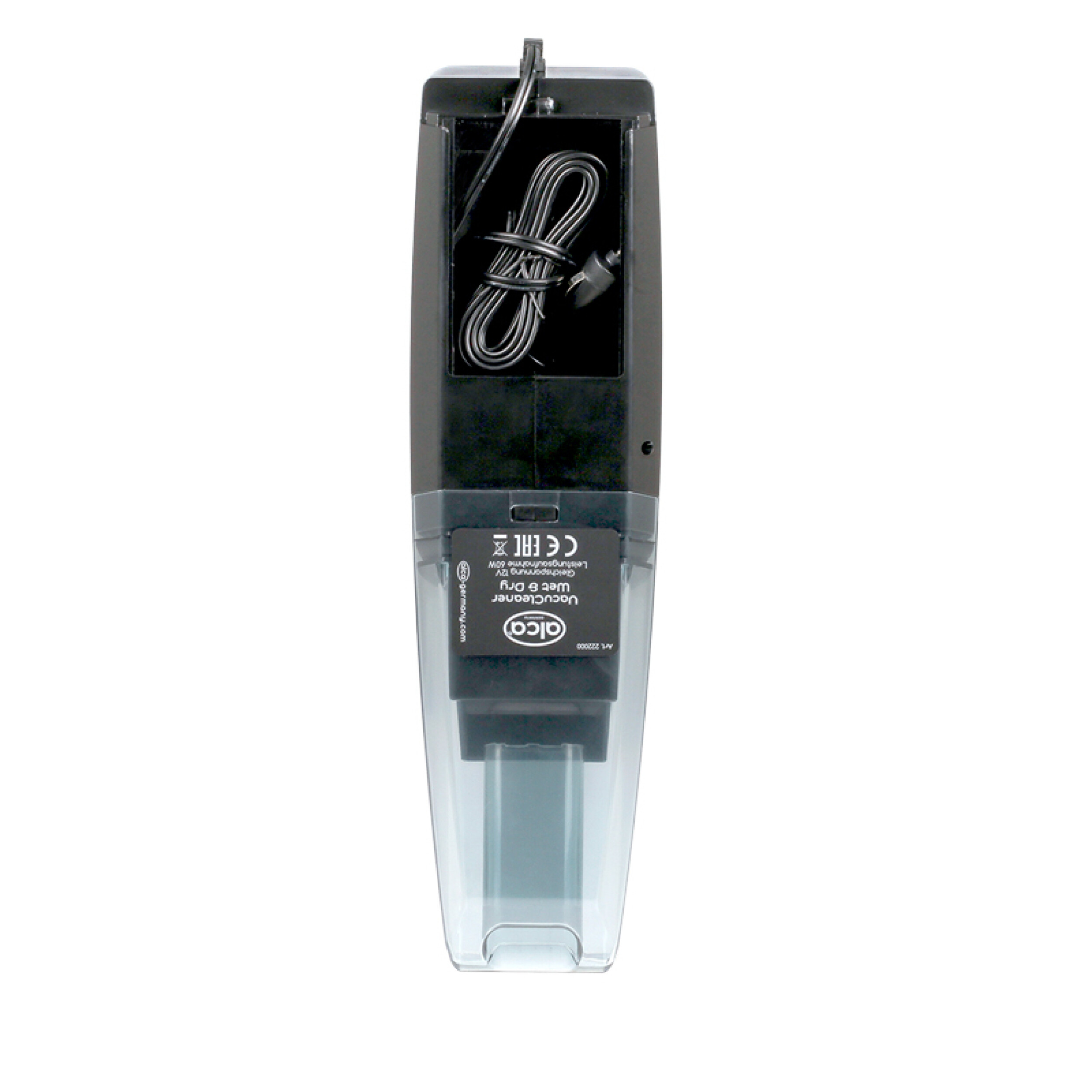 Hochleistungs-Staubsauger 12 V nass/trocken 60W | alca® VacuCleaner Wet & Dry