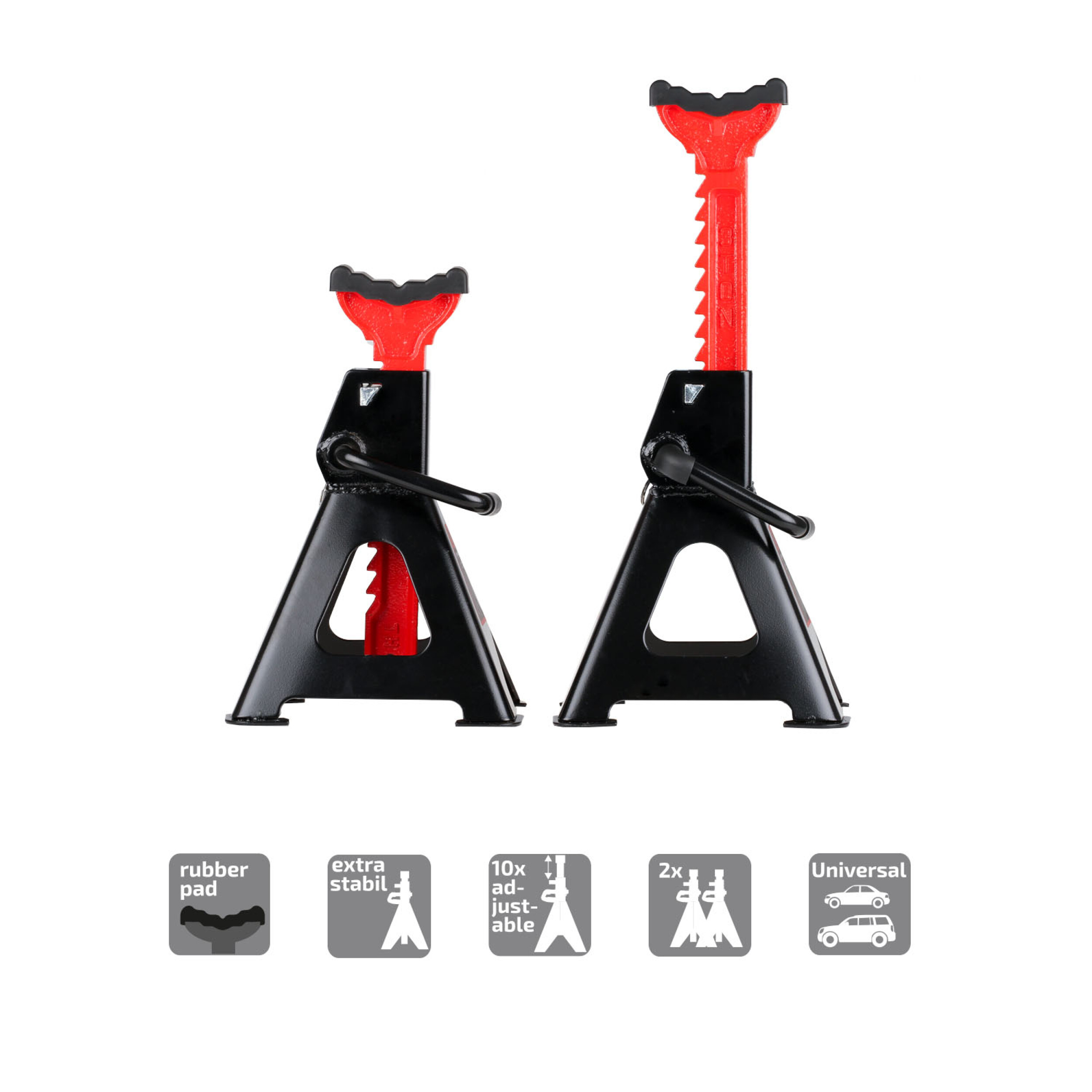 Premium Unterstellbock (2er-Set) | HEYNER® UltraSafe PRO