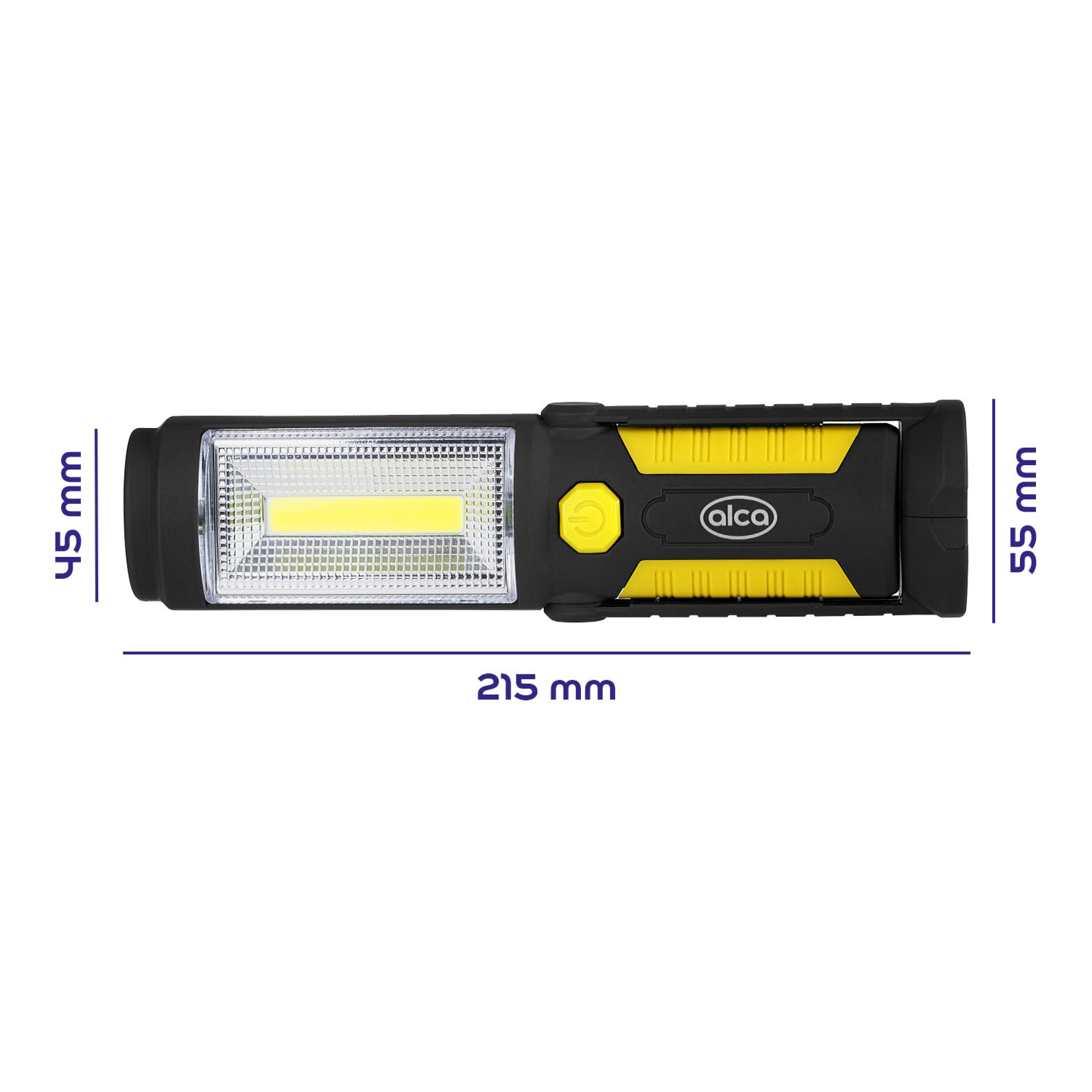 COB-LED Arbeitslampe mit Batterien | alca® COB-LED Lamp