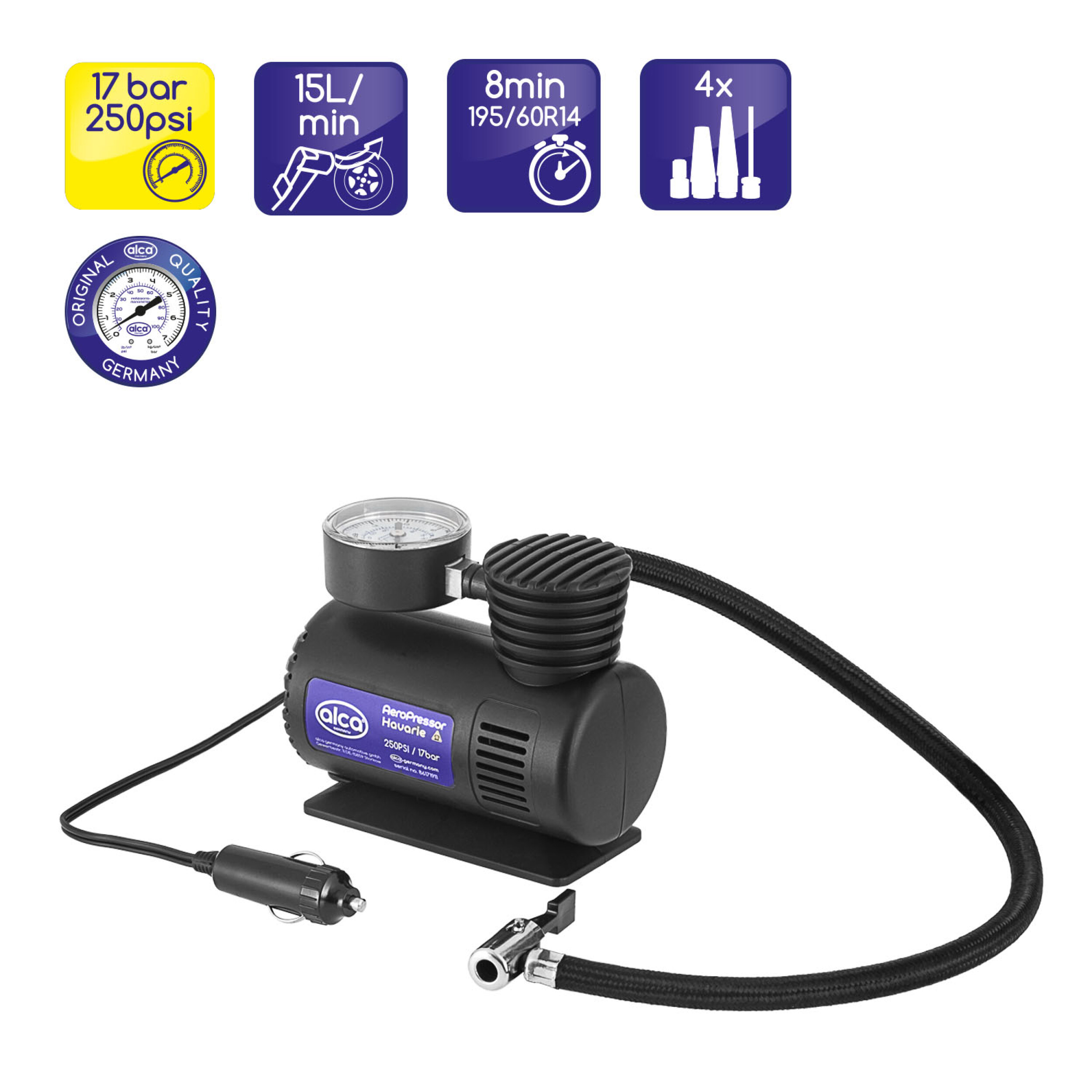 Havarie Kompressor 12 V | alca® AeroPressor Havarie