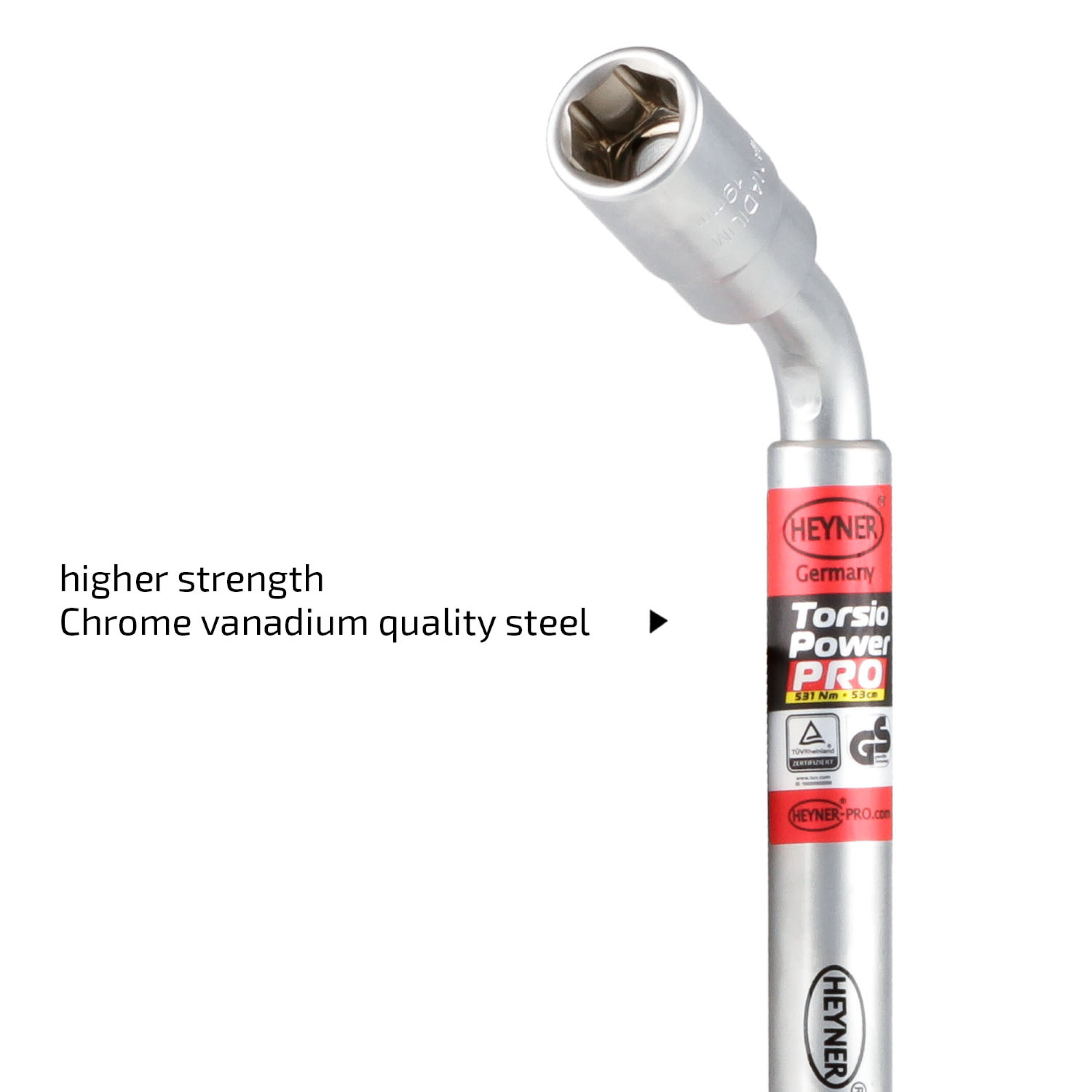 Radmutterschlüssel Multi-Size | HEYNER® Torsio Power PRO