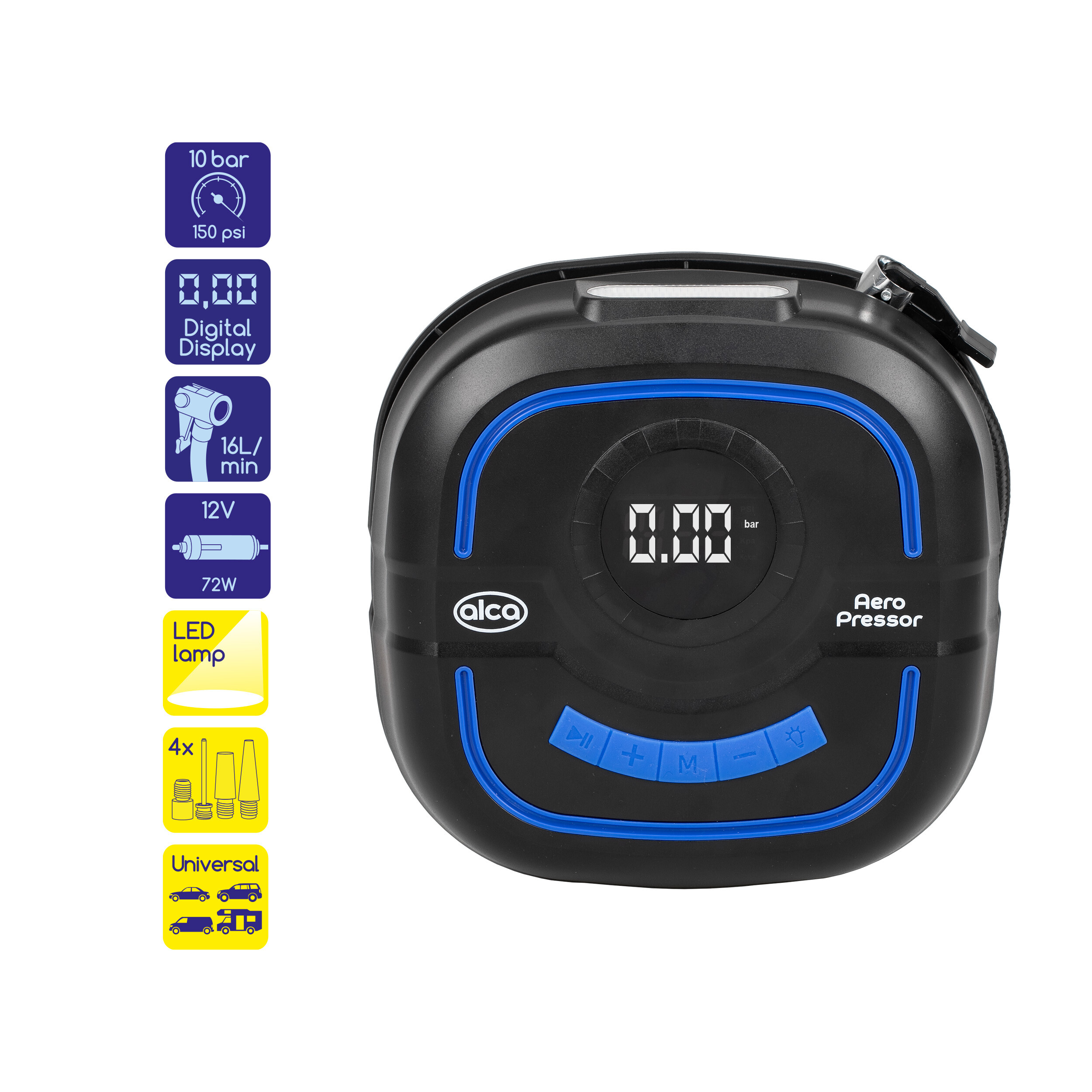 Kompressor 12V | alca® AeroPressor Digital Kompakt