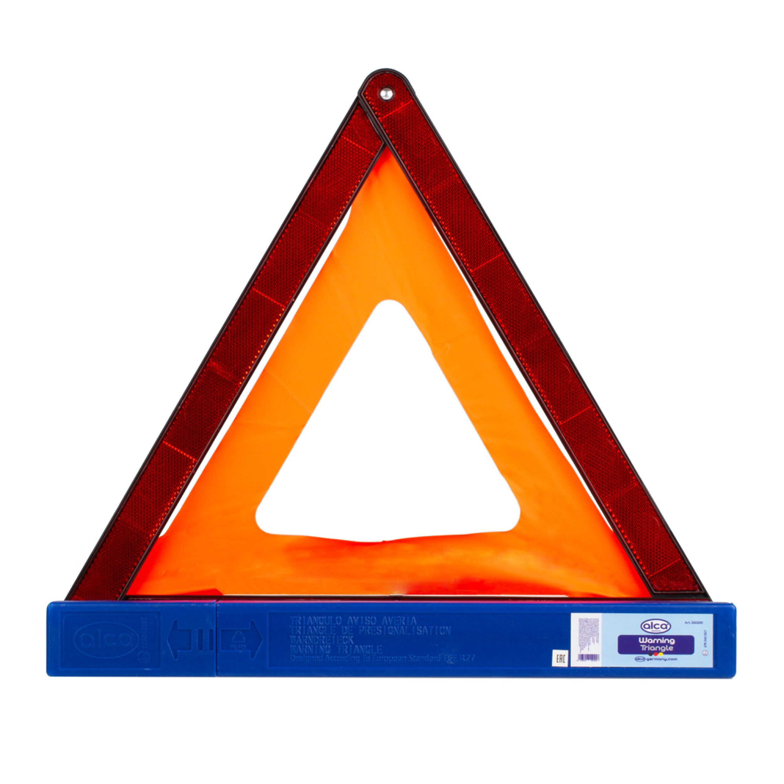 Warning triangle with certificate | alca® Warning Triangle