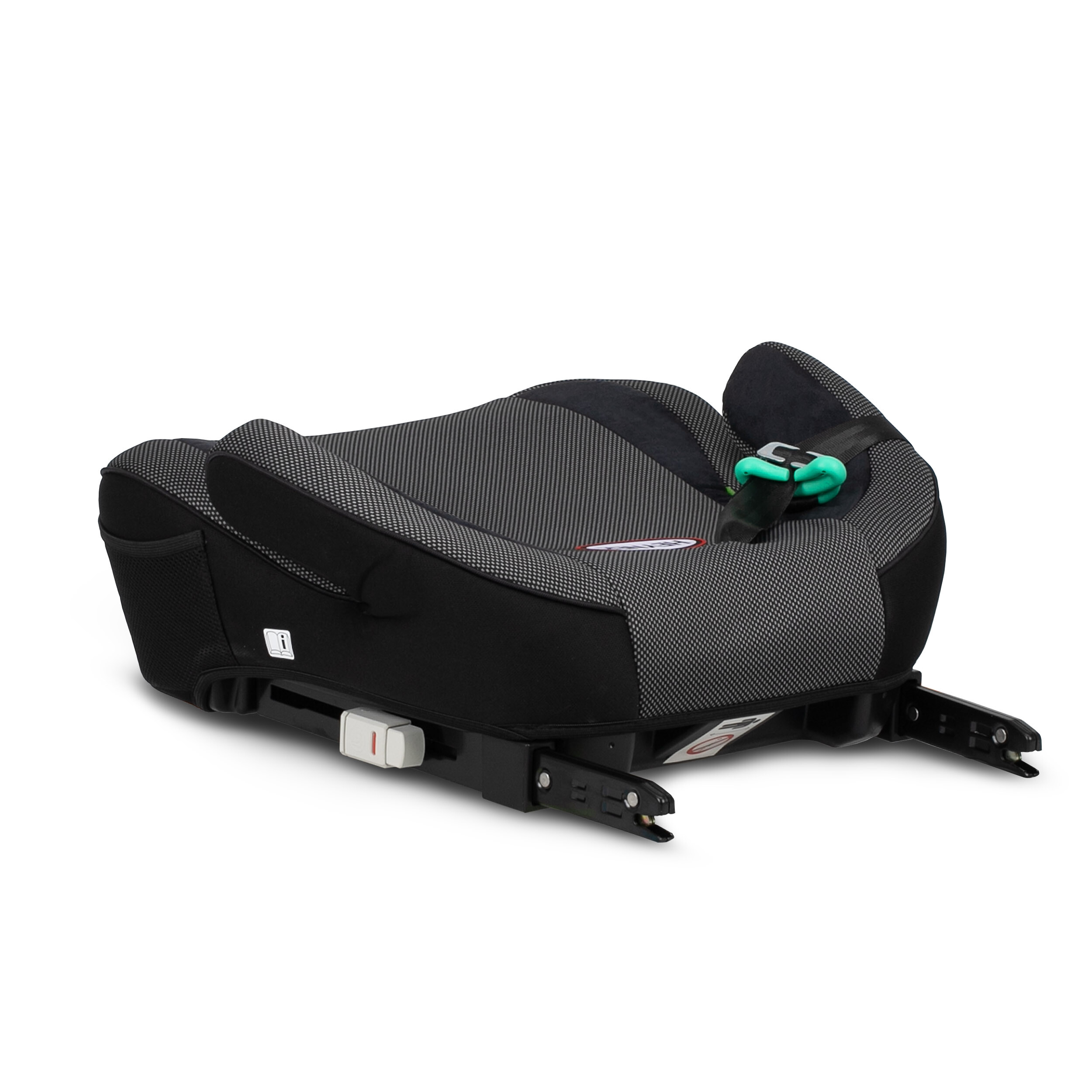 Isofix booster seat | HEYNER® KIDS i-Fix SafeUp L (Panterra Black)