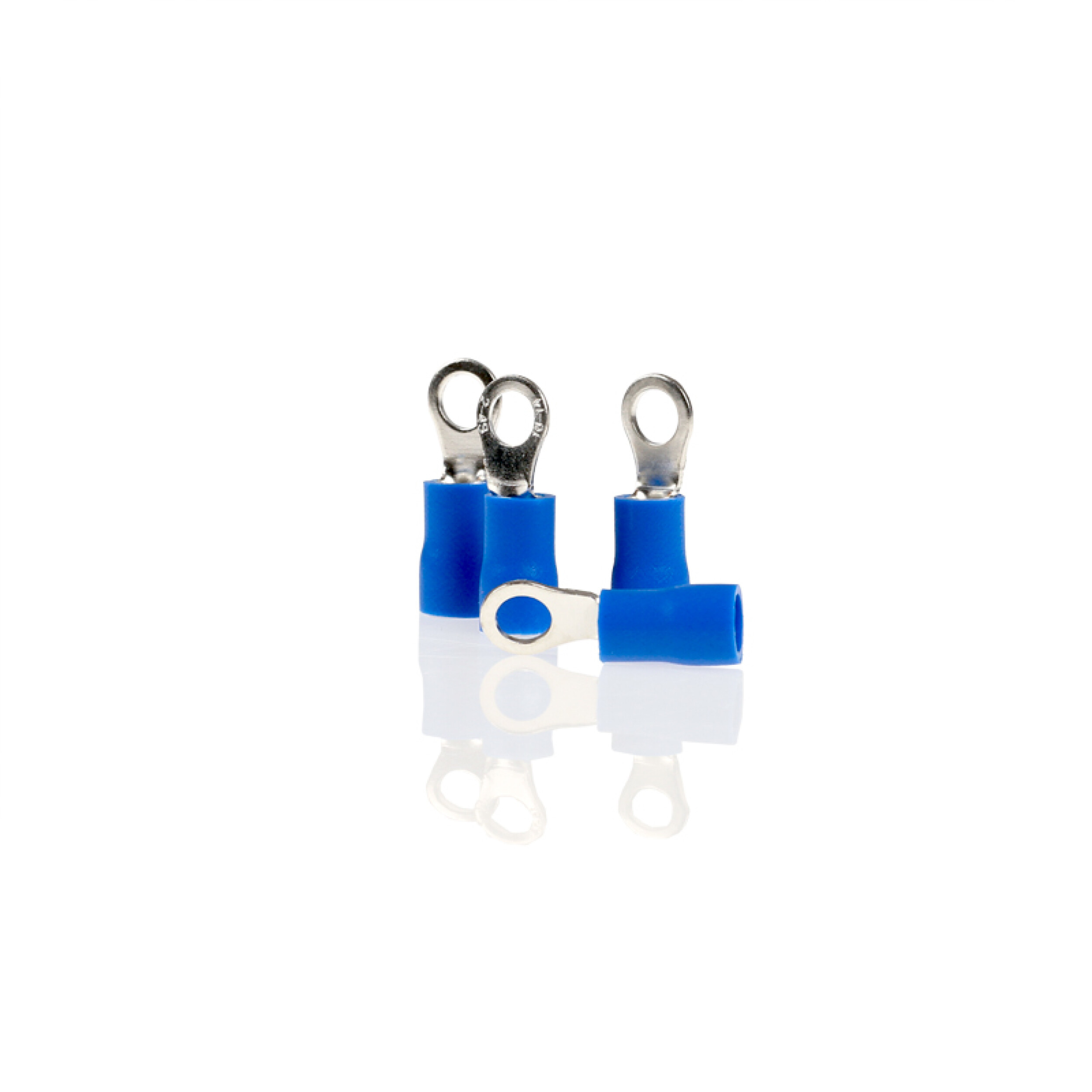 Ring-Kabelschuhe blau 4,3mm 10St. | alca® Cable Connect