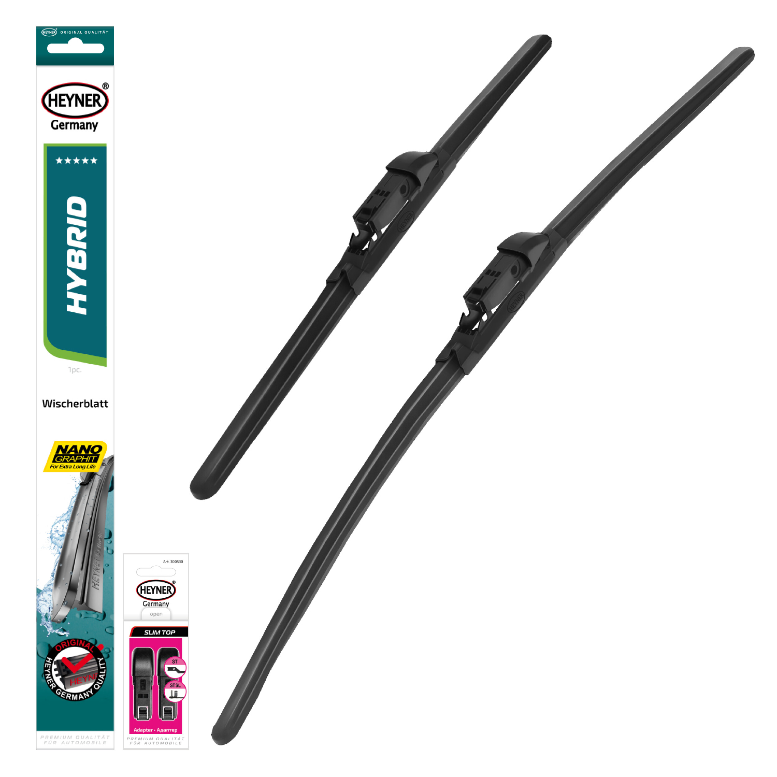 HEYNER® HYBRID Scheibenwischer Set für VW MULTIVAN T7 08.2021 - 05.2025